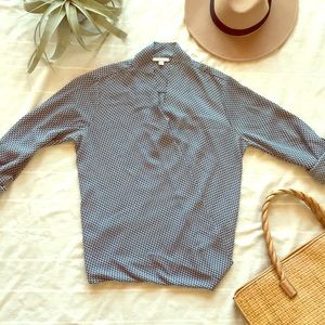 Pleione faux wrap top